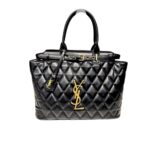 saint laurent leather leather handbag black 33cm alboy.jpg