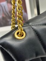 saint laurent loulou puffer small shoulder bag in black 28cm hqkcv.jpg
