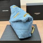 saint laurent loulou puffer small shoulder bag in blue denim 28cm idimk.jpg