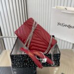 saint laurent loulou small chain bag wine red 25cm 7hkjr.jpg