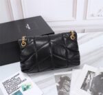 saint laurent puffer small chain bag in quilted black gold 5774761el071000 tdtfz.jpg