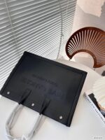 saint laurent rive gauche large tote bag in glazed leather black 48cm 587273aacp21000 kulsp.jpg