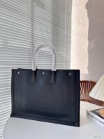 saint laurent rive gauche large tote bag in glazed leather black 48cm 587273aacp21000 yjcz1.jpg