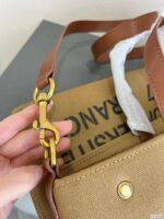 saint laurent universite north south foldable tote bag in canvas and smooth leather dark beige 40cm itkje.jpg