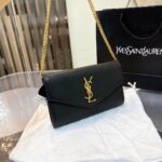 saint laurent uptown chain wallet in grain de poudre embossed black 19cm 6077881gf0j1000 ccqbp.jpg