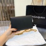 saint laurent uptown chain wallet in grain de poudre embossed black 19cm 6077881gf0j1000 fmkee.jpg