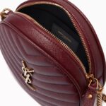 saint laurent vinyle round camera bag in chevron quilted grain de poudre embossed leather red 18cm hlqai.jpg