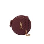 saint laurent vinyle round camera bag in chevron quilted grain de poudre embossed leather red 18cm hp4fj.jpg