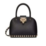 valentino garavani rockstud handbag in grainy leather black 21cm di1kh.jpg