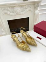 valentino garavani vlogo woven leather slingback pumps gold 7rmii.jpg