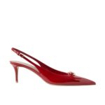 valentino vlogo the bold edition slingback pumps in patent leather 60mm in rouge pur ykejp.jpg