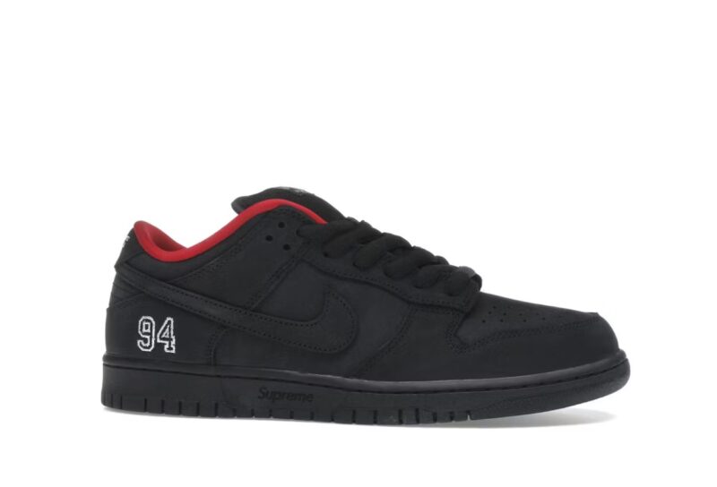 SB Dunk Low Supreme 94 Black