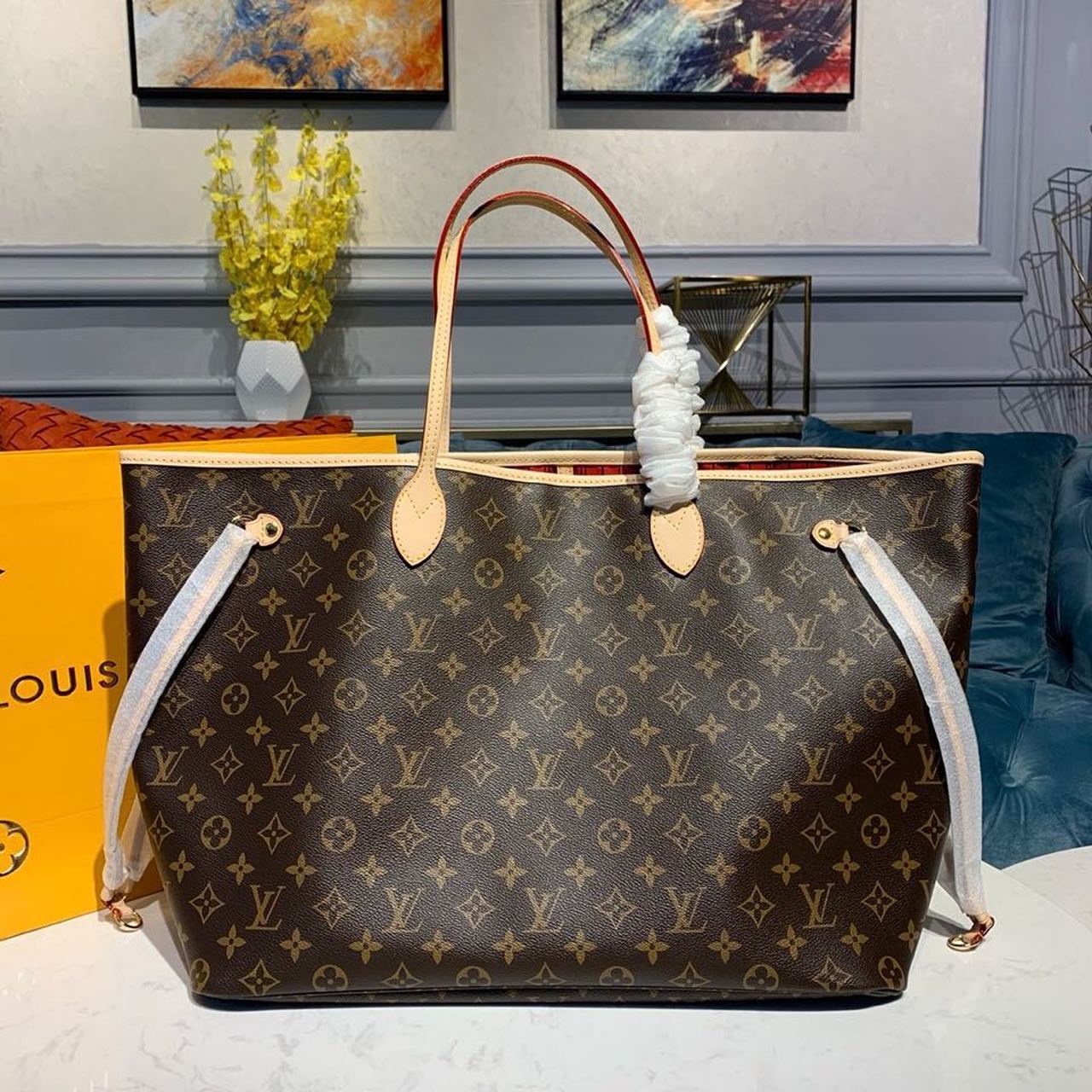 LV Neverfull GM Tote Bag Monogram Canvas Red M40991 2 1084601572465166 .pic 86939.1572465623 1.jpg