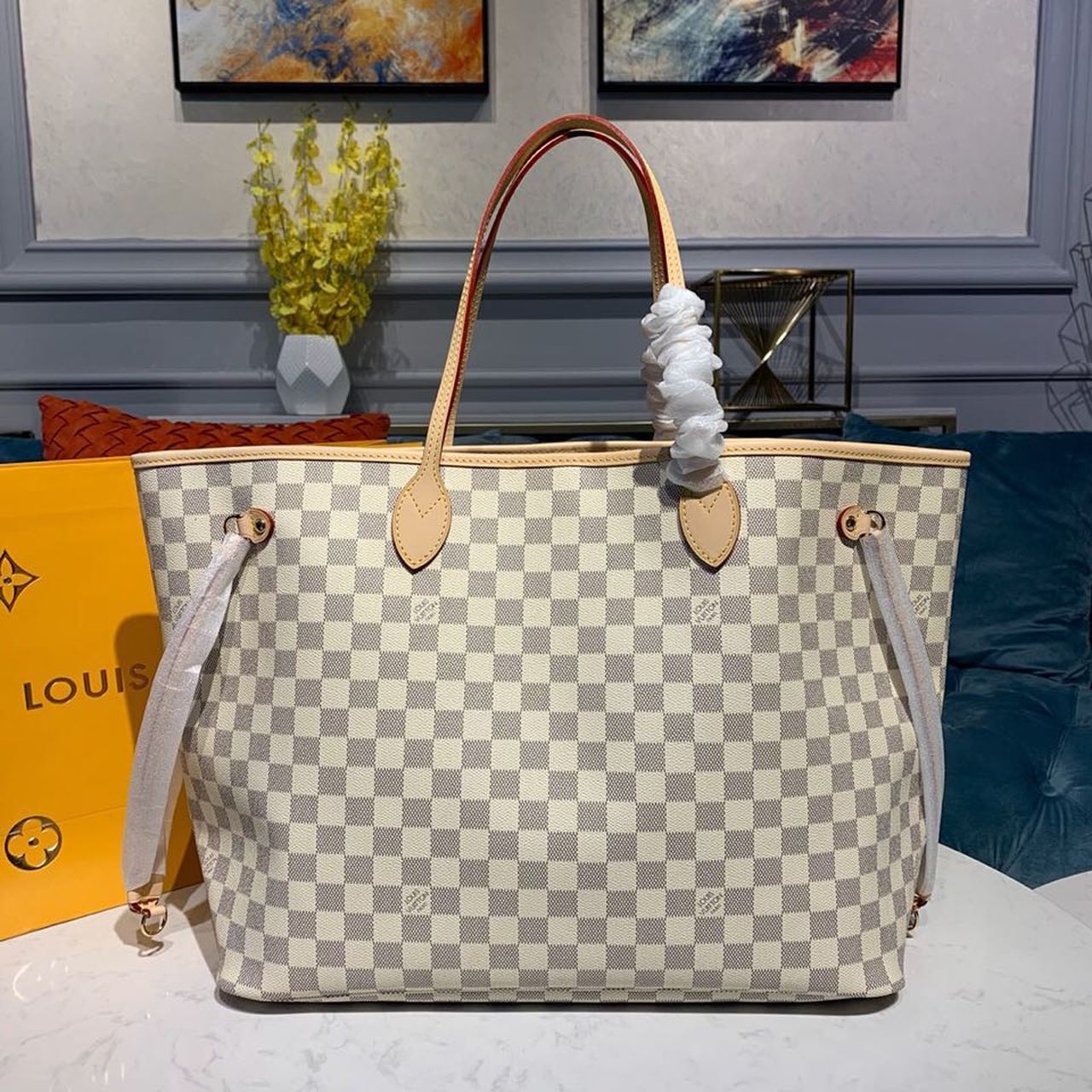 LV Neverfull GM Tote Bag Damier Azur Canvas Beige N41360 3 1084691572465184 .pic 43388.1572465482 1 1.jpg