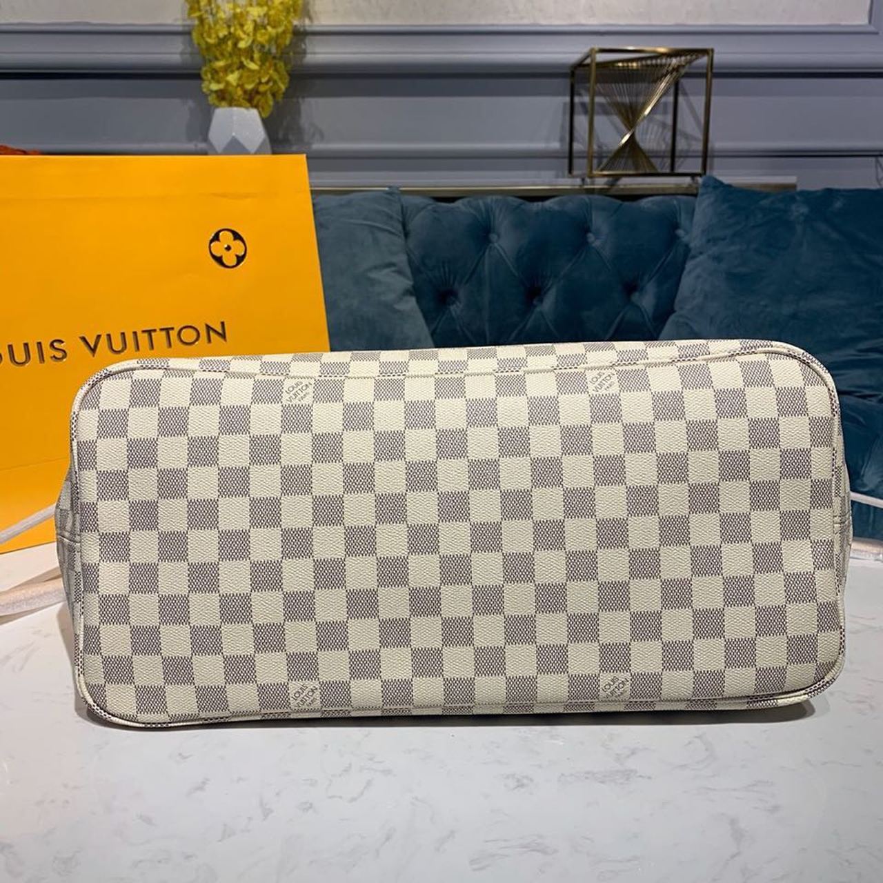LV Neverfull GM Tote Bag Damier Azur Canvas Beige N41360 6 1084721572465184 .pic 54609.1572465497 1.jpg