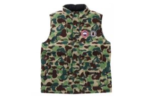 BAPE x Canada Goose Freestyle Vest Green.jpg