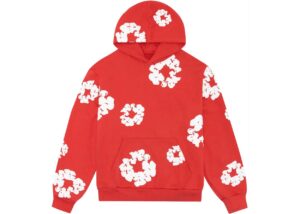 Denim Tears The Cotton Wreath Sweatshirt Red front.jpg
