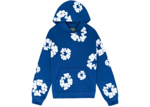 Denim Tears The Cotton Wreath Sweatshirt Royal Blue front.jpg