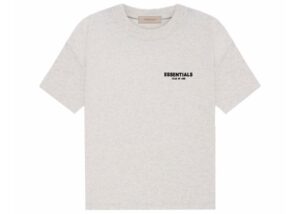 Fear of God Essentials T shirt SS22 Light Oatmeal.jpg
