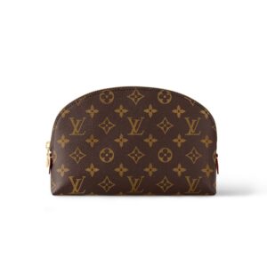 Louis Vuitton Cosmetic Pouch MM Bag Brown 1.jpg