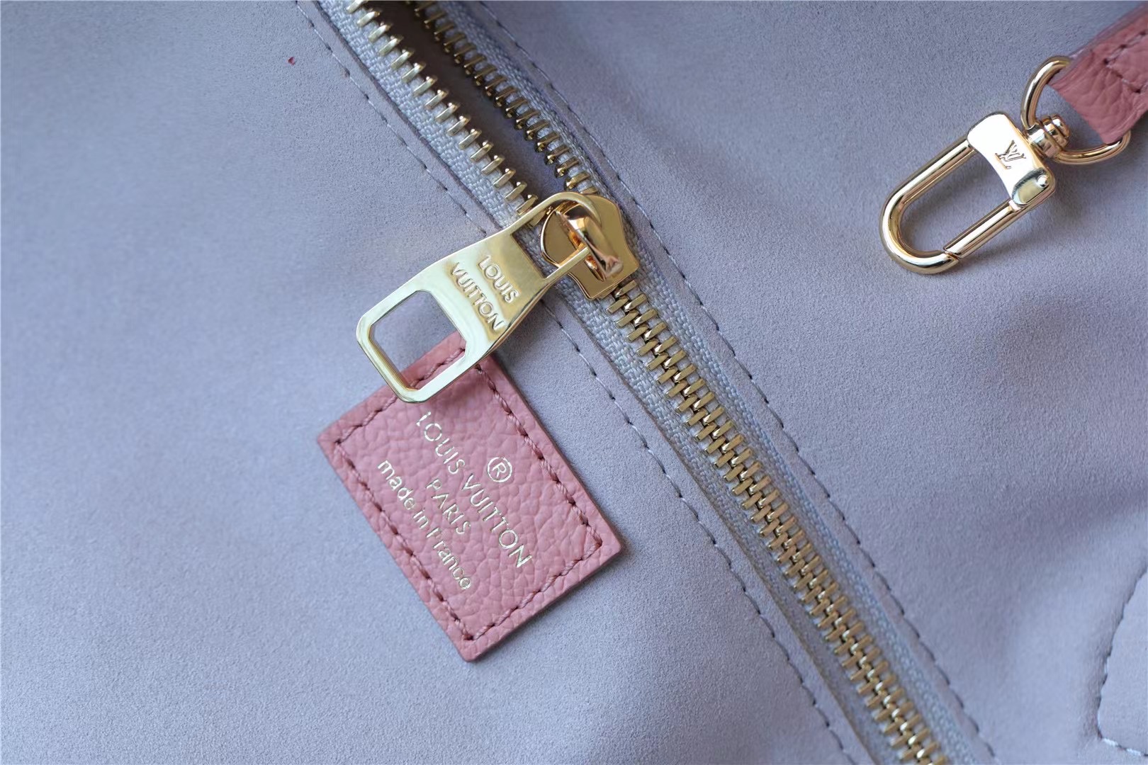 LV Neverfull MM Monogram Empreinte Pink M46329 9 Louis Vuitton Neverfull MM1 2.jpg