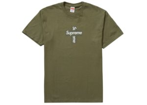 Supreme Cross Box Logo Tee Light Olive.jpg