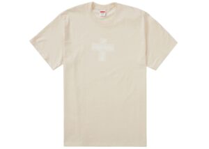 Supreme Cross Box Logo Tee Natural.jpg
