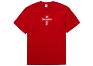 Supreme Cross Box Logo Tee Red.jpg