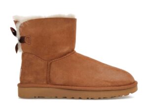 UGG Mini Bailey Bow II Chestnut Womens.jpg