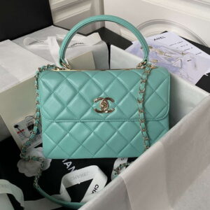 chanel 24c trendy cc flap bag with top handle lambskin bag a92236 blue gold 001 luxibags.ru .jpg