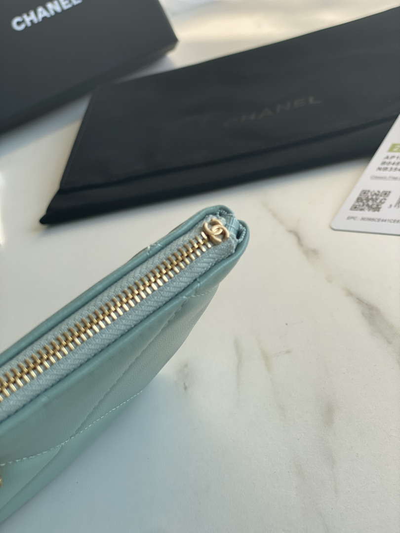 CN AP1059 Pouche Lambskin bag Wallet Card Holder Blue 8 chanel ap1059 pouche lambskin bag wallet card holder blue 08 luxibags.ru .jpg