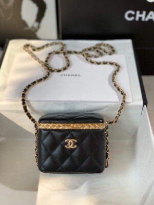 chanel ap2717 small vanity with chain lambskin gold 012 luxibags.ru .jpg