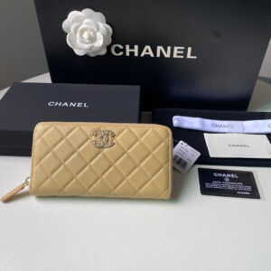 chanel ap2739 flap wallet grained shiny calfskin apricot 01 luxibags.ru .jpg