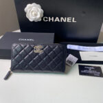 chanel ap2739 flap wallet grained shiny calfskin black 01 luxibags.ru .jpg