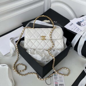 chanel ap2946 phone holder clutch with chain lambskin white 001 luxibags.ru .jpg