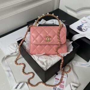 chanel ap3513 woc clutch with chain lambskin imitation pearls enamel gold pink 001 luxibags.ru .jpg