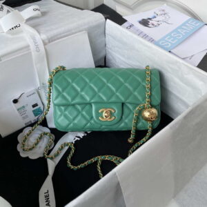 chanel as1787 mini flap bag football lambskin green gold 001 luxibags.ru .jpg