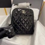 chanel as3332 backpack shiny calfskin bag black 001 luxibags.ru .jpg