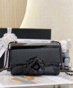 chanel as3356 mini flap 18cm patent leather camellia black 001 luxibags.ru .jpg
