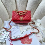 chanel as3365 mini flap bag 17cm lambskin red 001 luxibags.ru .jpg