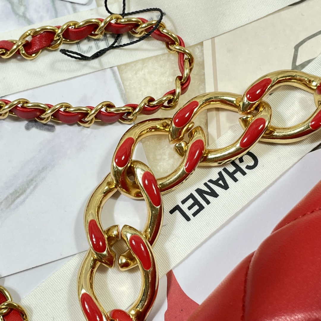 CN AS3365 Mini Flap Bag 17cm Lambskin Red 6 chanel as3365 mini flap bag 17cm lambskin red 006 luxibags.ru .jpg