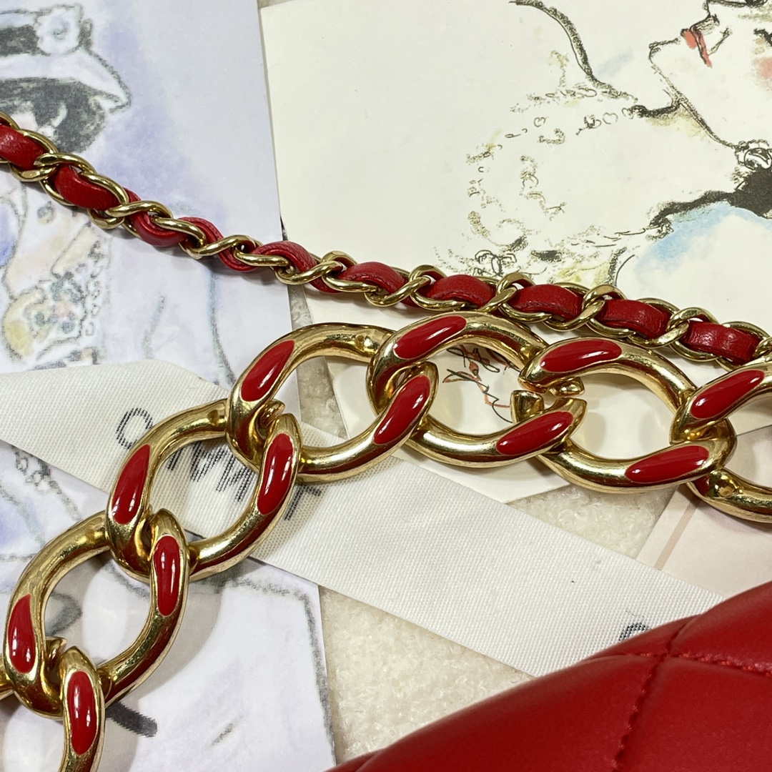 CN AS3367 Large Flap Bag 23cm Lambskin Red 6 chanel as3367 large flap bag 23cm lambskin 033 luxibags.ru .jpg