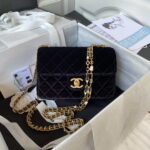 chanel as3432 small flap bag velvet enamel gold tone metal black 001 luxibags.ru .jpg