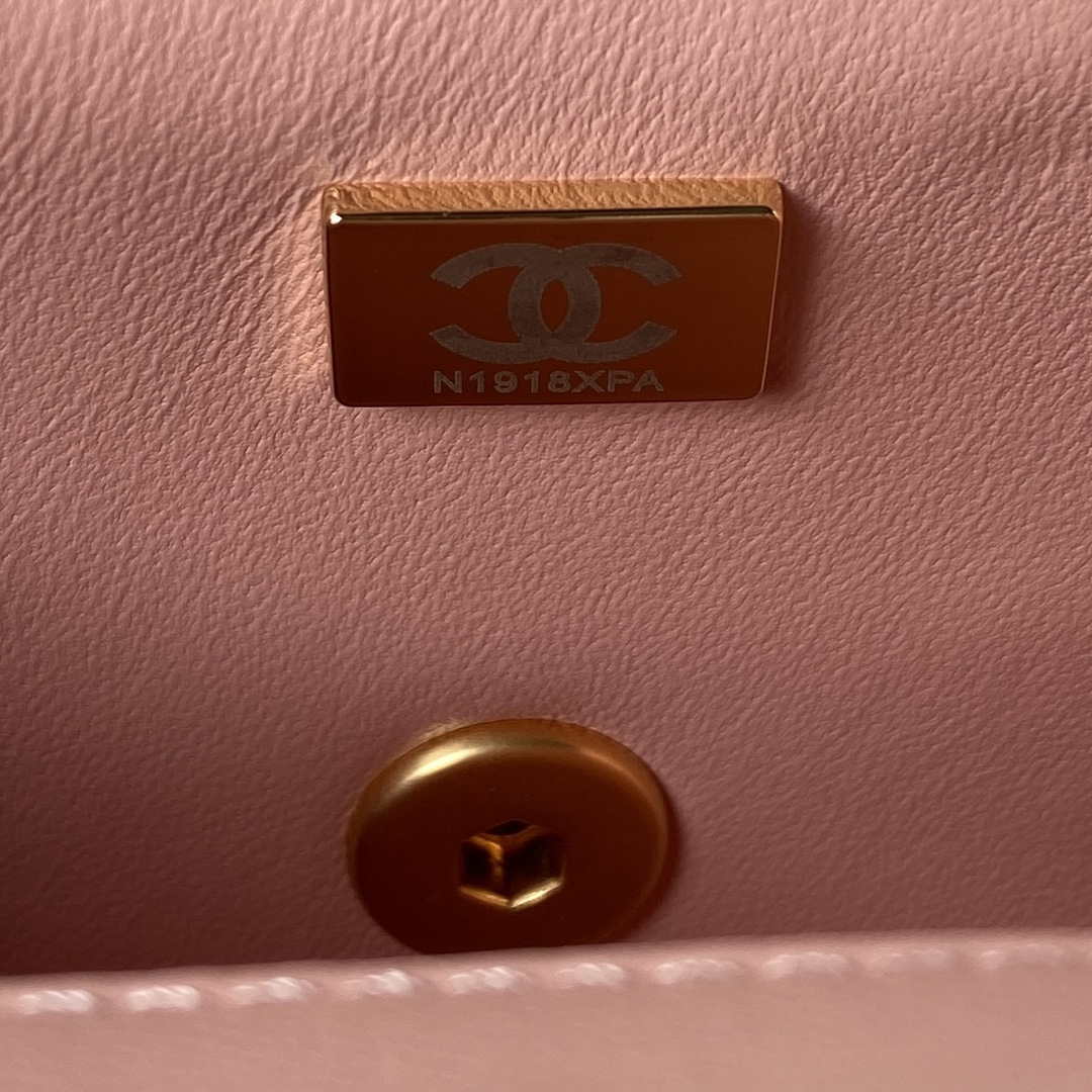 CN AS3442 Mini Flap Bag Velvet Enamel & Gold-Tone Metal Pink 8 chanel as3442 mini flap bag velvet enamel gold tone metal pink 008 luxibags.ru .jpg
