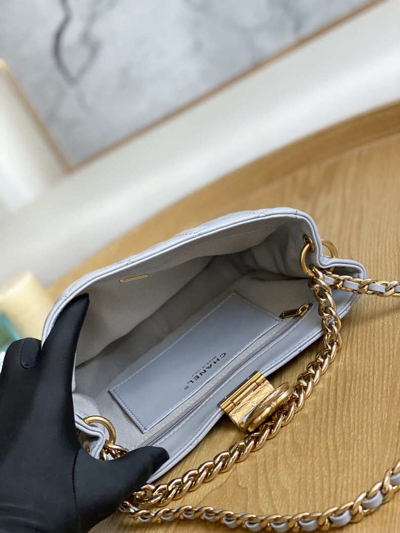 CN AS3476 HOBO Handbag Lambskin & Gold-Tone Metal Light Gray 9 chanel as3476 hobo handbag lambskin gold tone metal 018 luxibags.ru .jpg