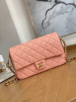 chanel as3777 flap bag grained calfskin gold tone metal pink 001 luxibags.ru .jpg