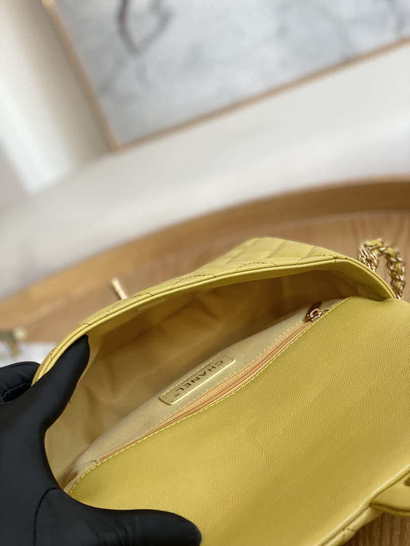 CN AS3777 Flap Bag Grained Calfskin & Gold-Tone Metal Yellow 8 chanel as3777 flap bag grained calfskin gold tone metal yellow 008 luxibags.ru .jpg