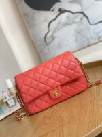 chanel as3777 flap bag lambskin gold tone metal red 001 luxibags.ru .jpg