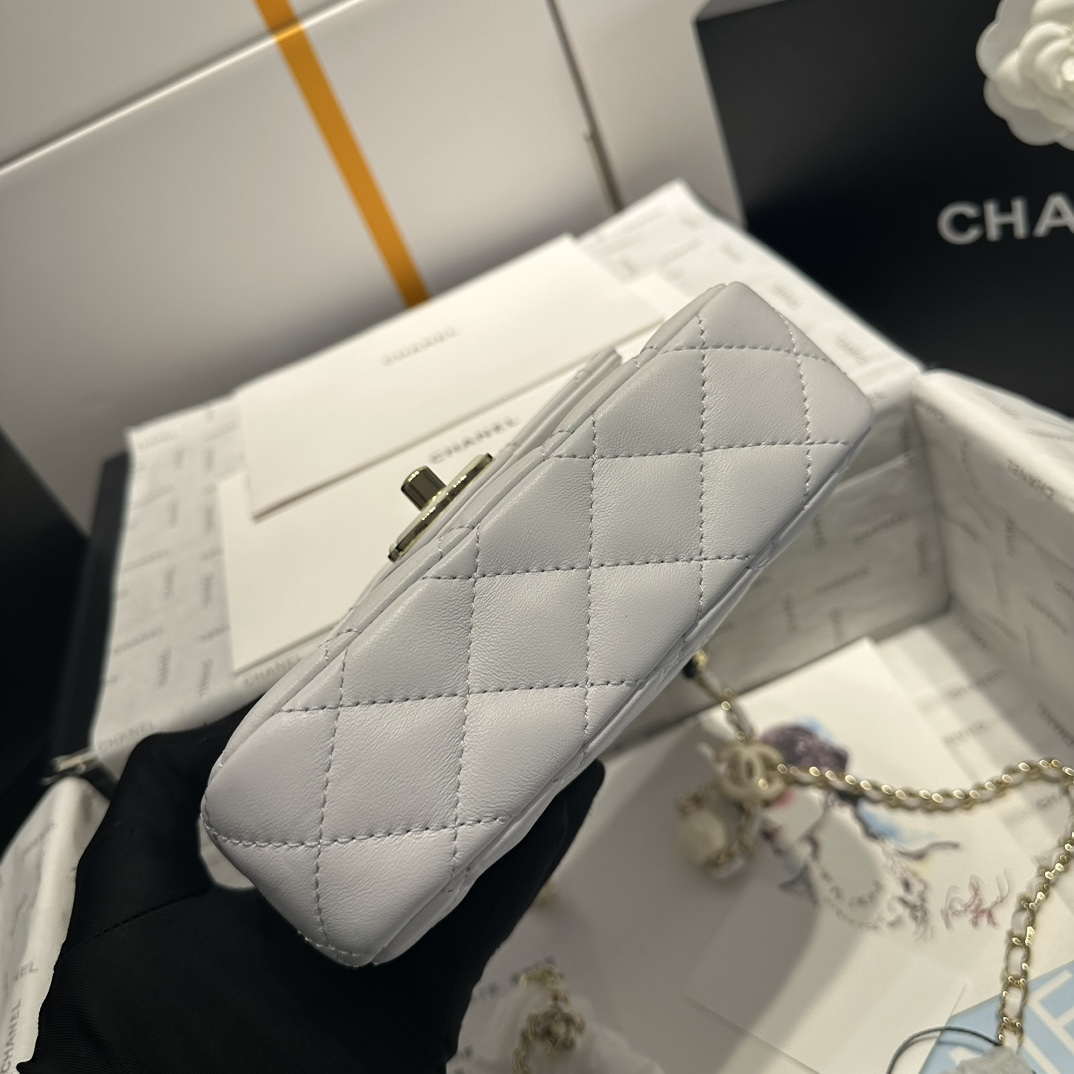 CN AS3782 MINI Flap Bag 23P Enamel Gold-Tone Metal White 16cm 4 chanel as3782 mini flap bag 23p enamel gold tone metal white 16cm 004 luxibags.ru .jpg