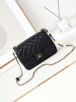 chanel as3783 small flap bag 23p lambskin gold tone metal 18 5 cm black 01 luxibags.ru .jpg
